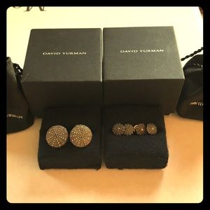 David Yurman Cufflinks and stud set